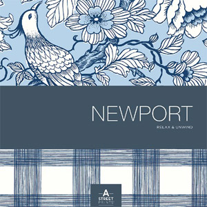 Behang - Houtstructuur - Newport