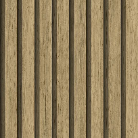 Dutch Wallcoverings First Class - Elements - Ribbvägg Ash 11933