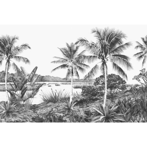 Esta Home - Jungle Fever Landscape with Palms