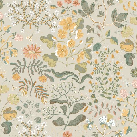 Dutch Wallcoverings First Class - Midbec Fagring - Groh - 22003