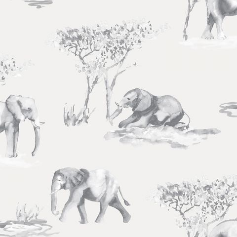 Thomas Kids Walls Safari Soft Grey WE27145