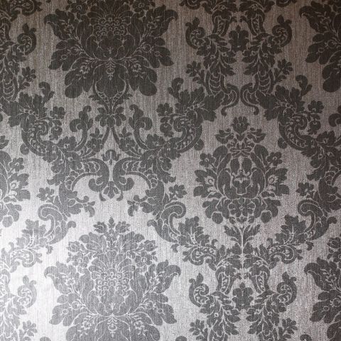 Arthouse ILLUSIONS FOIL DAMASK SILVER 294401