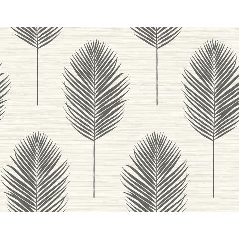 Dutch Wallcoverings First Class INLAY - Bali Fern Beige/Black 2988-70210