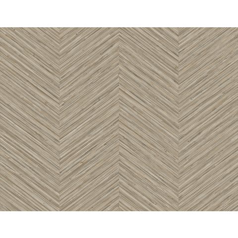Dutch Wallcoverings First Class - Inlay Apex Weave Grey/Brown 2988-70405