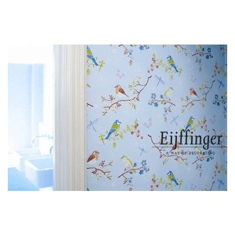 Pip Studio Wallpaper Early Bird Light Blue 386011