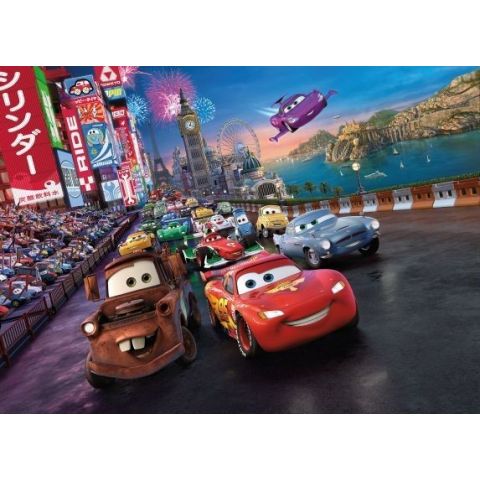 Cars Race fotobehang