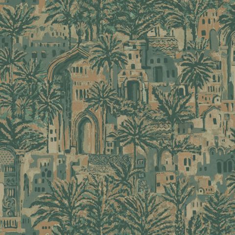 Dutch Wallcoverings Alchemy Tipaza Green 65830