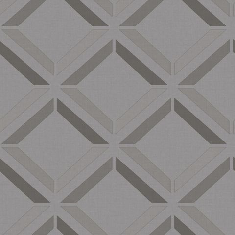 Dutch Wallcoverings First Class Kaleidoscope Lana Grey 90593