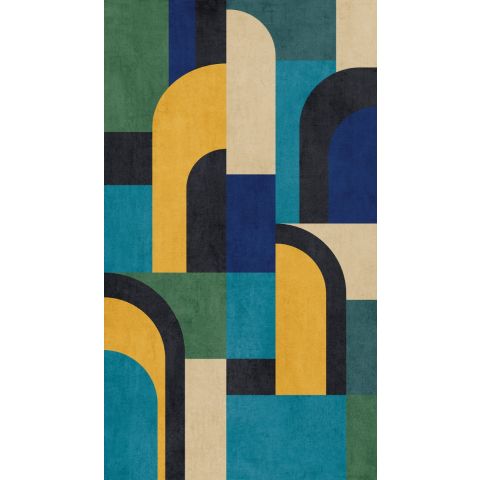Dutch Wallcoverings One Roll One Motif - Modernism Shapes A51902