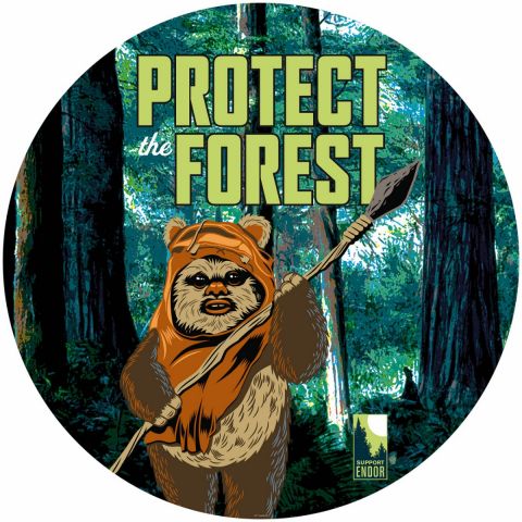Komar Into Adventure - DOT Star Wars Protect the Forest  DD1-015