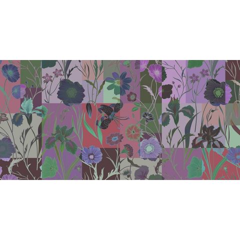 Walls by Patel II Floral Patch 1
