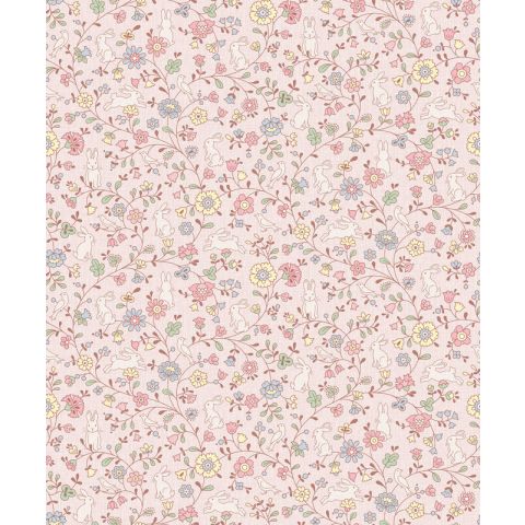 Dutch Wallcoverings - Little Kids - Liberty roze - JS3105