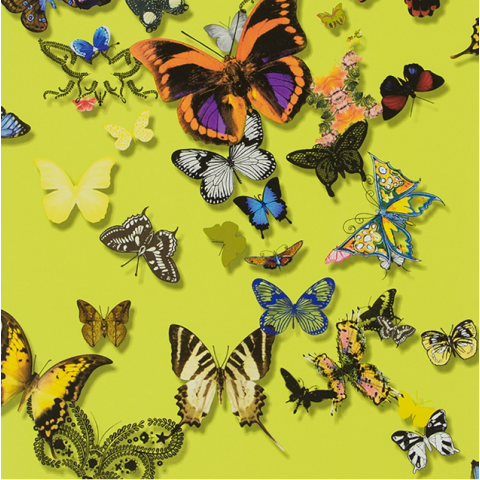 Christian Lacroix - Carnets Andalous - Butterfly Parade Safran