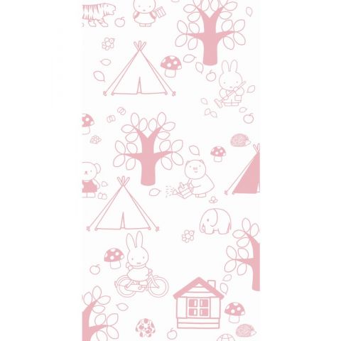 Nijntje - Miffy Outdoor Fun Pink WP-536