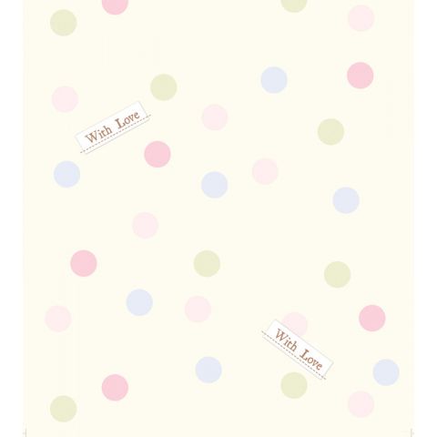 Dutch Wallcoverings Dutch Wallcoverings Disney Winnie the Pooh Pastel Dots