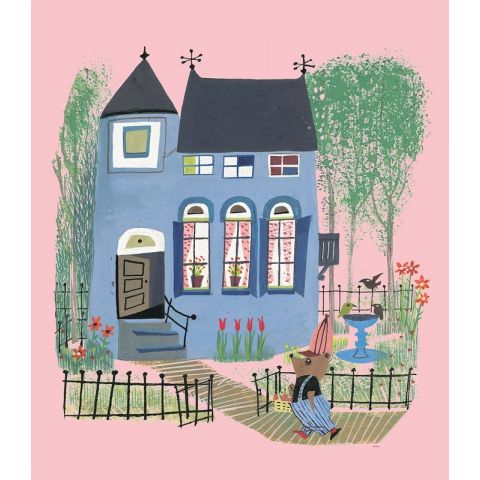 Kek Amsterdam -  Wonderwalls For Kids - Bear With Bleu House WS-043